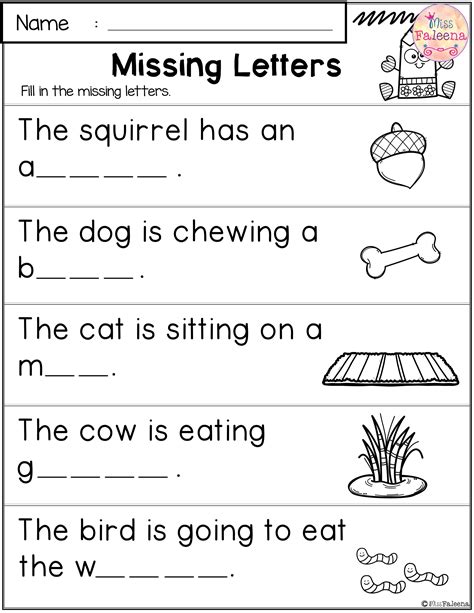 Free Reading And Writing Worksheets For 1st Grade Morris Phillips