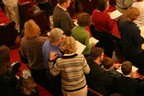 Congregation Singing A Hymn During A Church Service At Hor Flickr