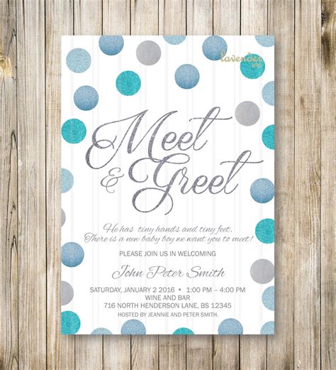 meet-and-greet-invitation,-silver-blue-glitters-meet-the