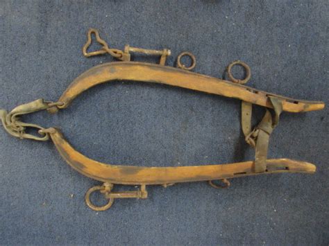 Lot Detail Vintage Horse Harness Hames