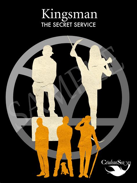Kingsman The Secret Service Minimalist Poster On Storenvy