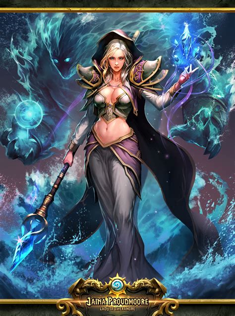 World Of Warcraft World Of Warcraft Warcraft Art Jaina Proudmoore