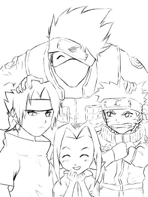Naruto Rasengan Coloring Pages Below Is A Collection Of Naruto Team 7