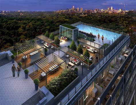 Infinity Pool At Rise Condos So Awesome Rooftop Design Rooftop