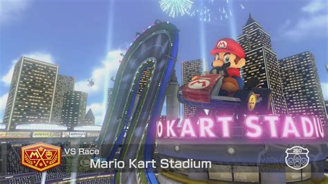 Mario Kart Stadium Map