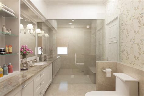 Agar kamar mandi tampak mewah dan elegan, profesional kami menerapkan konsep desain modern dan kontemporer pada dinding dan lemari. Dekorasi kamar mandi modern dan mewah | Portofolio By ...
