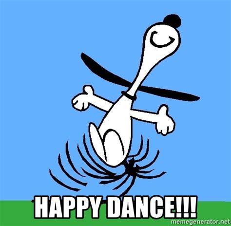 Happy Dance My Snoopy Dance Meme Generator