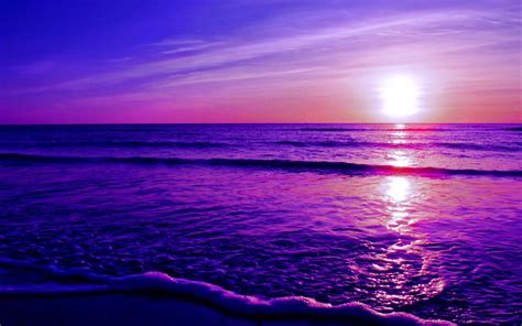 Purple Sunset Wallpapers Wallpapers Com