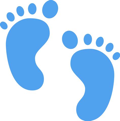 Foot Sticker Baby Feet Png Free Transparent Png Download Pngkey