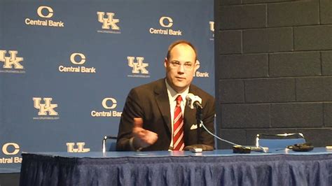 Mark Fox Post Kentucky Press Conference Youtube