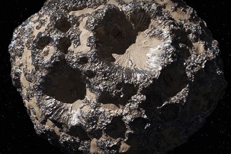 This Is What The Metal Asteroid Psyche Might Look Like Universe Today