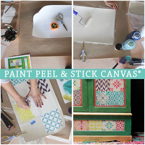 Paint Peel And Stick Canvas Royal Design Studio Stencils