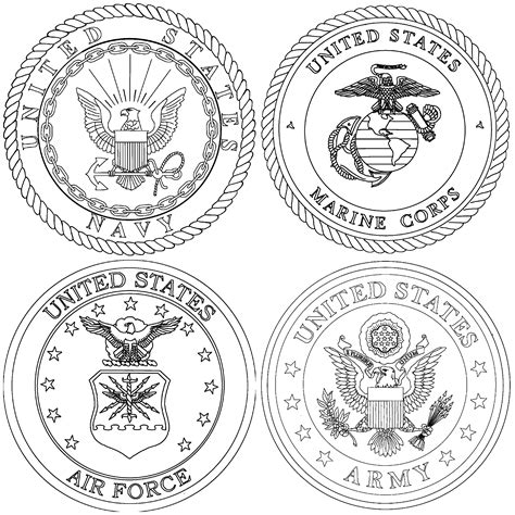 Marine Corps Coloring Pages Free