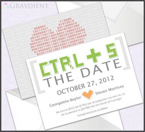 Geek Pixel Save The Date Geeky Wedding Plan Your Wedding Dream