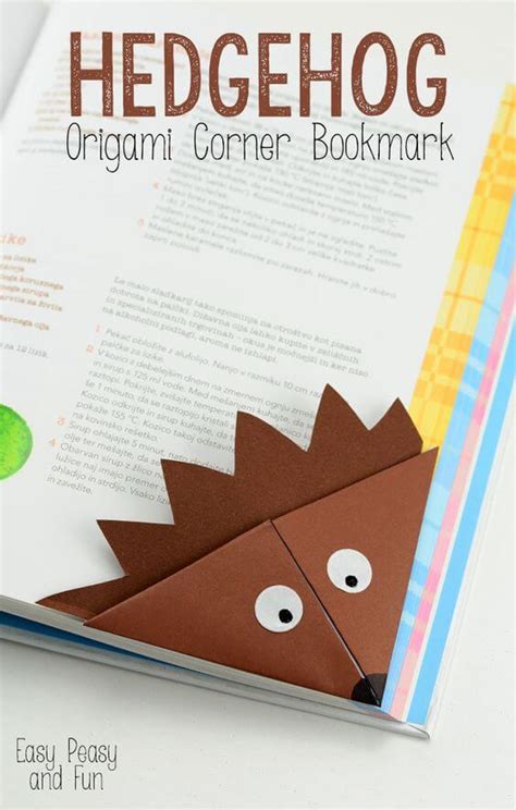 Origami frosch falten mit papier einfache tiere basteln mit. Origami Lesezeichen selber machen: mit diesem Trick geht es im Nu - Decor Object | Your Daily ...