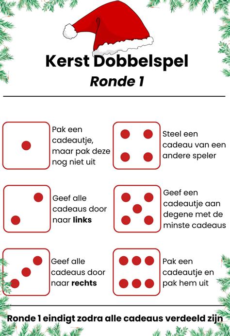 Dobbelspel Kerst Regels En Cadeautips Leuke Bordspellen