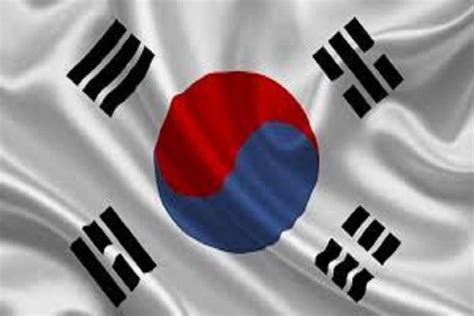 تصویر پرچم کشور کره جنوبی کامل مولیزی