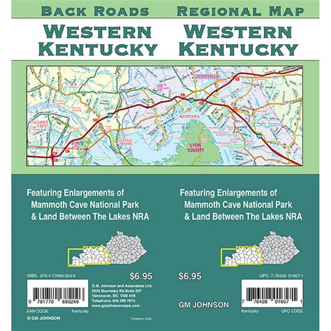 Western Kentucky Regional Folded Map