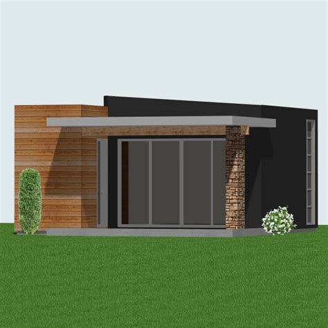 Studio400 Tiny Guest House Plan 61custom Contemporary