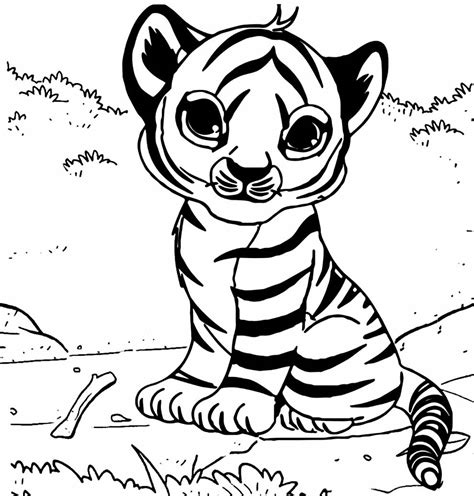 Desenhos De Tigres Para Colorir Desenhos Para Pintar E Imprimir Images