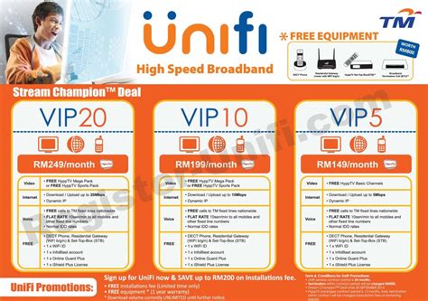 Don't miss out on this great offer! Unifi VIP Packages for Home - Register Unifi Online - TM ...