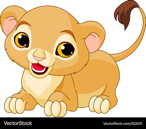 Lion Cartoon Clip Art Cartoon Lion Cub Drawings Transparent Cartoon