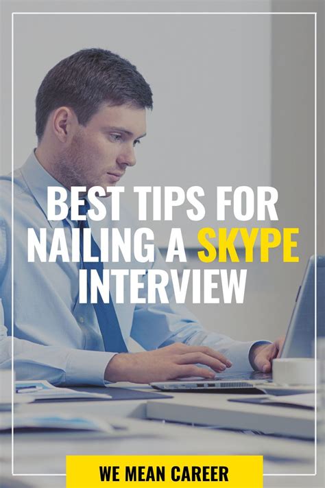 Skype Interview Tips Skype Interview Interview Tips Interview Skills