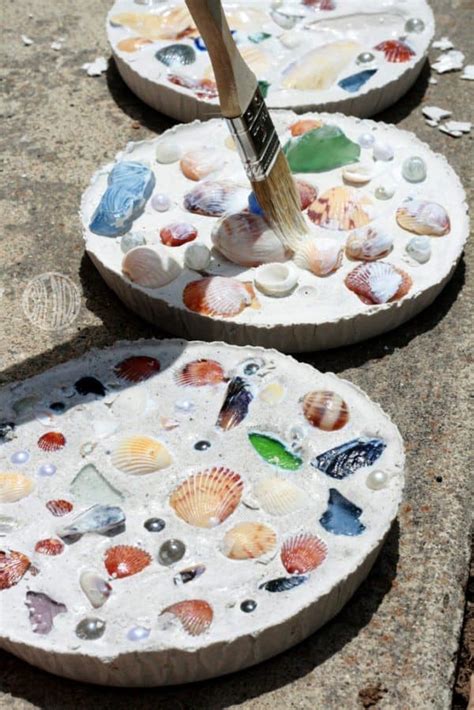 Sea Shell Mosaics Alpha Mom