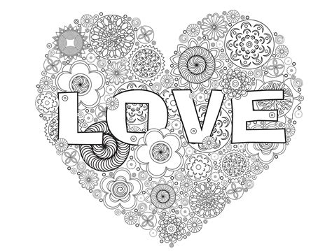 You can use our amazing online tool to color and edit the following love coloring pages for adults. Valentines Day Coloring Pages for Adults - Best Coloring ...