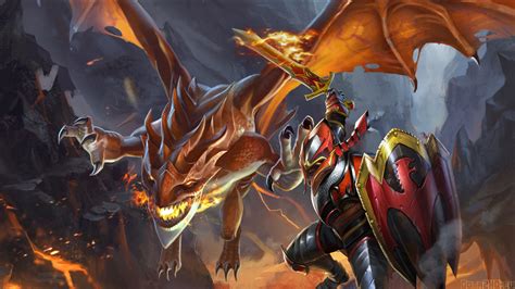 Davion Dragon Knight Dota Wallpaper HD Games K Wallpapers Images Photos And Background