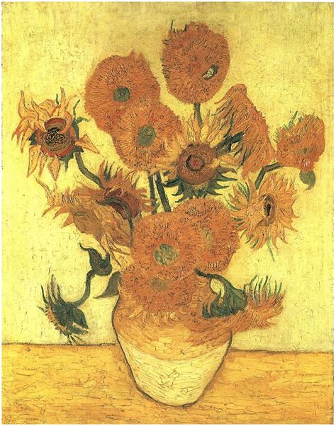 Check out our van gogh flower vase selection for the very best in unique or custom, handmade pieces from our vases shops. Still Life: Vase with Fifteen Sunflowers by Vincent Van Gogh - 585