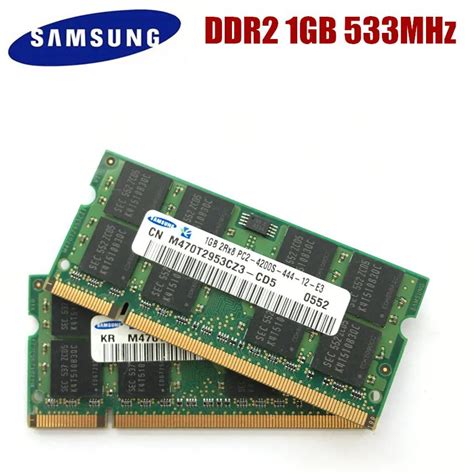 Samsung Memoria Ram Para Portátil 1gb 2gb Pc2 4200s Laptoop 1g 2g Ddr2 533mhz Memorias