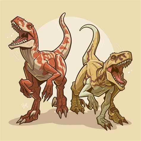 Benjamin Mackey On Instagram JJ Atrociraptor Red Panthera Owen Escape Pack April