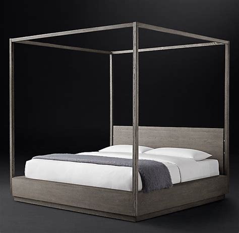 Purchase the hardware you want using the exact measurements you determined you need in step 1. RESTORATION HARDWARE | Machinto Four-Poster Bed | Rh ...