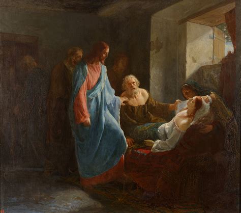 Raising Of Jairus Daughter 1871 Posters And Prints By Anonymous