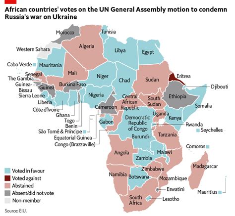 Africa Chart Of The Week Un Vote On Russia Ukraine Conflict