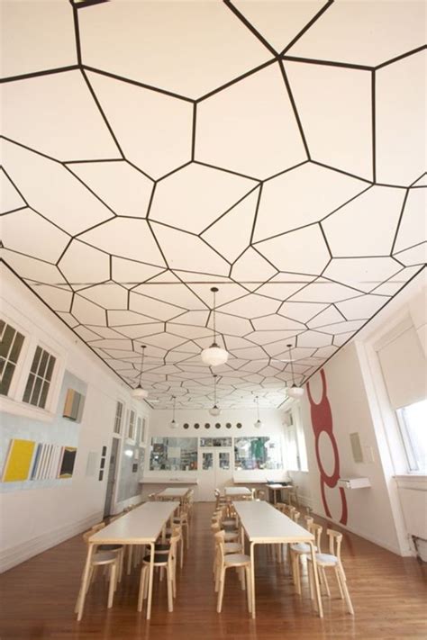 This innovative ceiling design is a great idea if you want to highlight a particular space in your living room. Creative Ceiling Architectural Design Ideas - Interior design