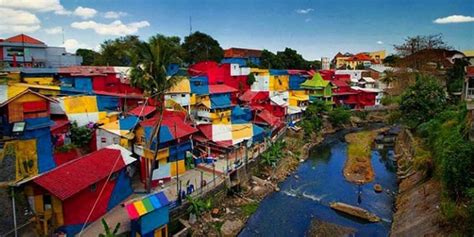 Kampung Warna Warni di Malang