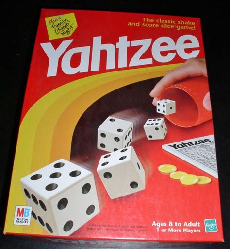 Vintage Yahtzee By Milton Bradley Complete Classic Dice Game Etsy