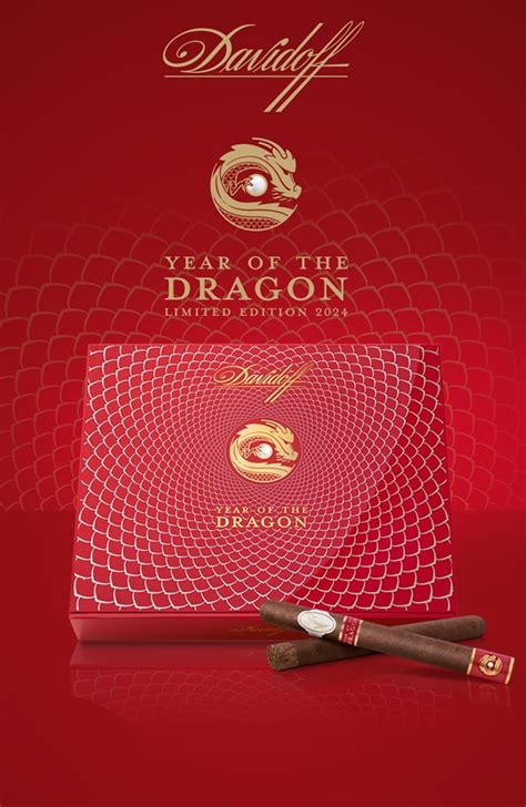 Davidoff Cigars Unveils The Year Of The Dragon Limited Edition Collection Duty Free Hunter