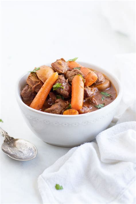 Low Fodmap Beef Stew Slow Cooker Or Instant Pot Fun Without Fodmaps