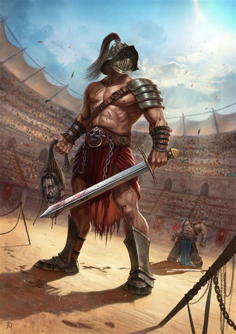 Are You Not Entertained Gladiator Arena Gladiator Tattoo Greek Warrior Fantasy Warrior