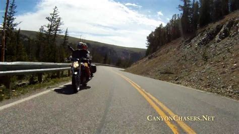 Motorcycle Ride Over The Epic Beartooth Pass In Wyoming Highway 212