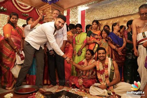 Marvi sindho wedding pics : Events - Sathish - Sindhu Wedding Movie Launch and Press Meet photos, images, gallery, clips and ...