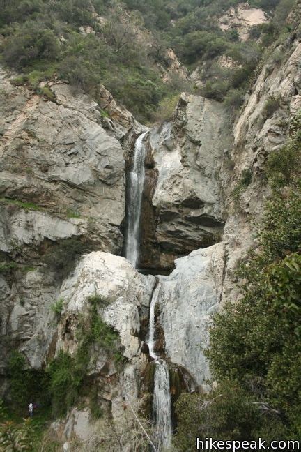 Fish Canyon Falls In The San Gabriel Mountains San Gabriel Mountains