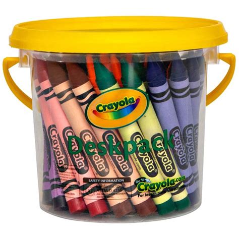 Crayola Deskpack Large Crayons Pack 48 Winc