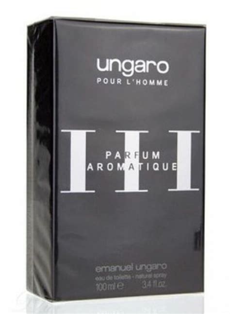 Buy Emanuel Ungaro Pour Lhomme Iii Parfum Aromatique Eau De Toilette
