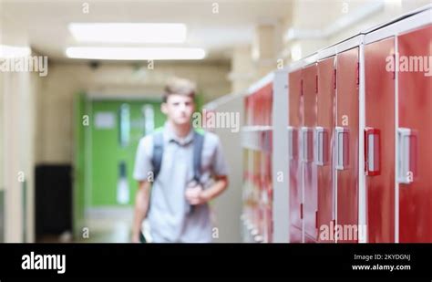 Male High School Student Lockers Stock Videos And Footage Hd And 4k