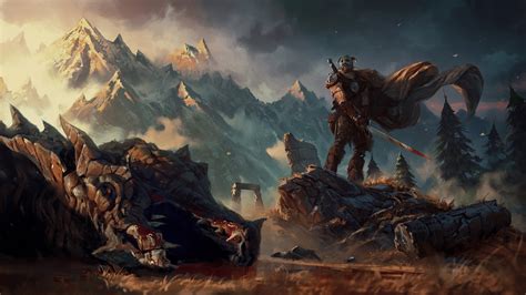 Wallpaper Video Games Fantasy Art Artwork The Elder Scrolls V