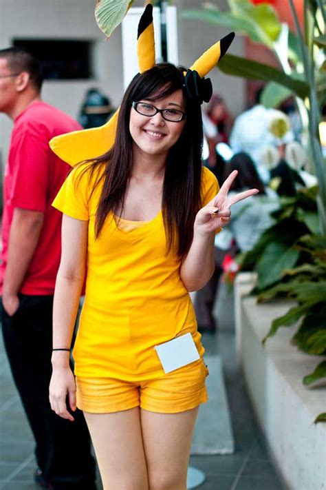 el cosplay de la semana disfraz de pikachu de pokemon